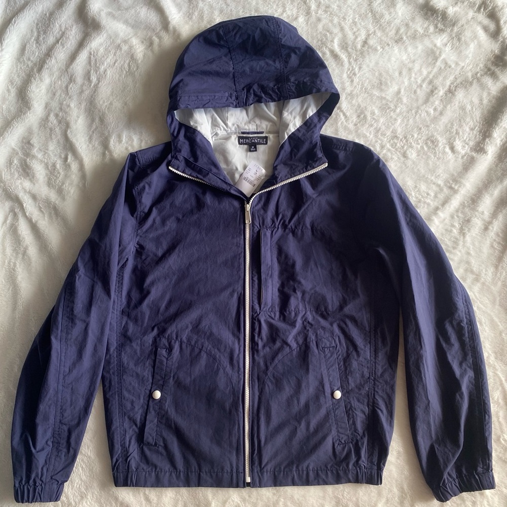 NWT J Crew Mercantile Windbreaker